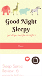 Mobile Screenshot of goodnightsleepy.com